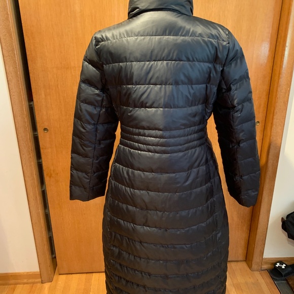 Eileen Fisher Long Down Coat - Picture 2 of 6